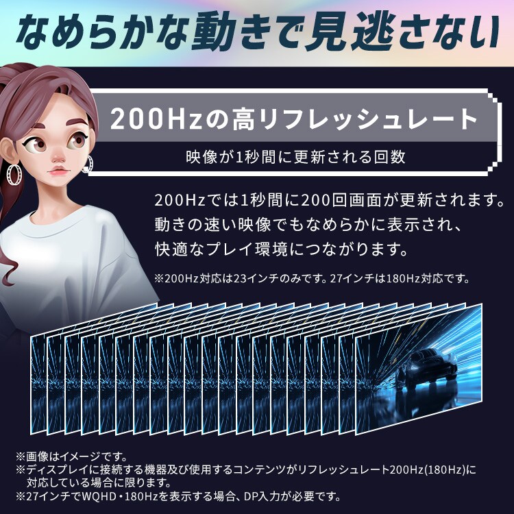 ゲーミングモニター 23.8インチ LUCA DG-AF2320S-B ブラック 113761