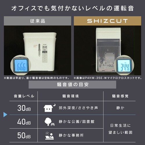 ���É��p�[�\�i���V�����b�_�[ �}�C�N���N���X�J�b�g P4HM-35E-W �z���C�g_3