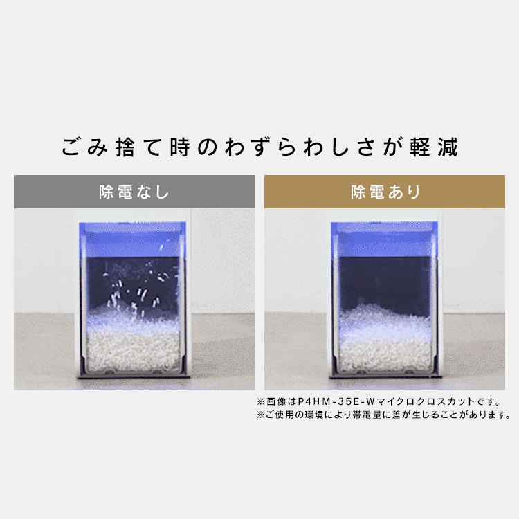 SHIZCUT＞【静音】 パーソナルシュレッダー マイクロクロスカット 除電