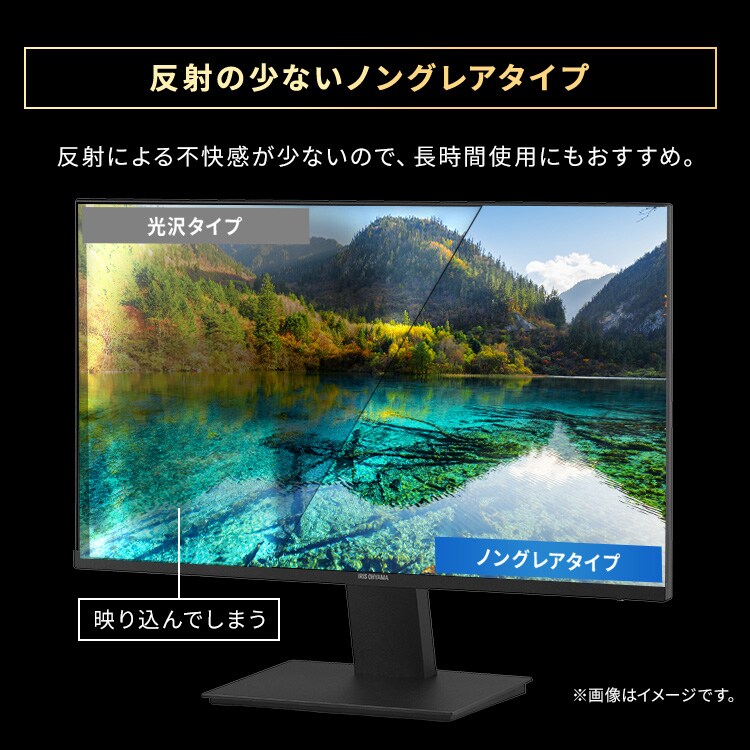 モニター 23.8インチ ディスプレイ LUCA Type-C対応 LUCA DC-CF235S-B