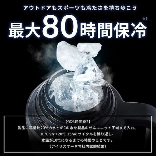 真空断熱マグボトル 最大80時間保冷 /最大60時間保温 1900ml HSB-1900_3