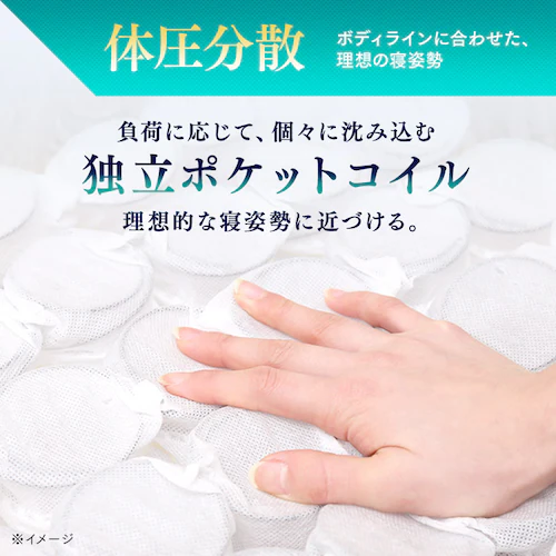 �炭�炭���ʃ}�b�g���X PMTS-B-16S �z���C�g_7