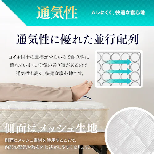 �炭�炭���ʃ}�b�g���X PMTS-B-16S �z���C�g_14