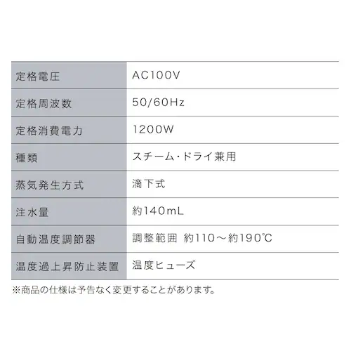 コードレススチームアイロン IRN-CL20C-W ホワイト_15