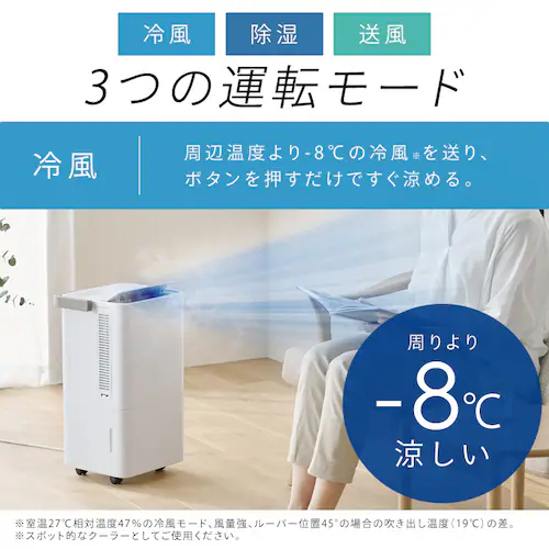 コンパクトクーラー ICP-0302Y-W ホワイト_6