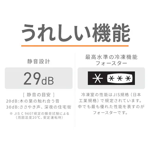 冷凍庫 80L 幅スリム 自動霜取り IUSN-8B-HA+冷蔵庫下スリム床保護マット【スキマックス】_10