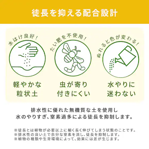 穏やかに育つ観葉植物の土 5L IHPC-5L_4