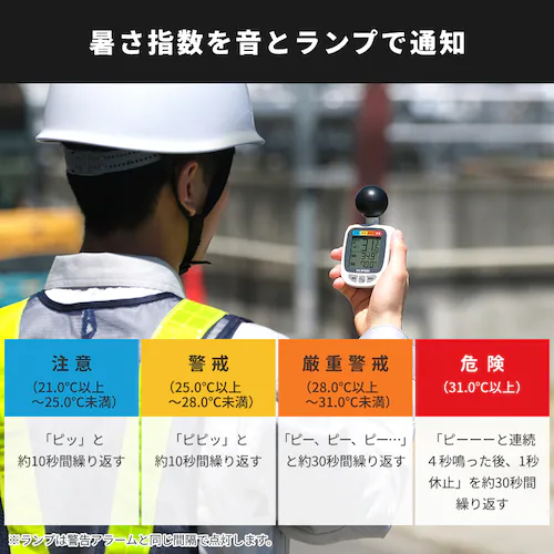 黒球式熱中症指数計 KETM-01-W ホワイト_3