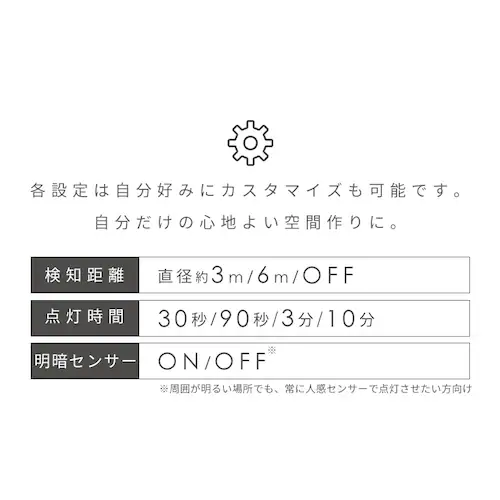 玄関推奨 LEDシーリングライト 人感センサー搭載 調光 6畳 CLM6D-MWS-EN _7