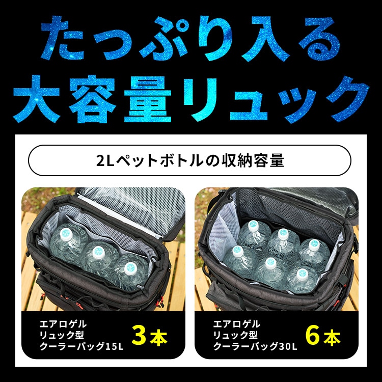 超低温保冷剤M付き】HUGEL 保冷バック エアロゲルリュック型 クーラー