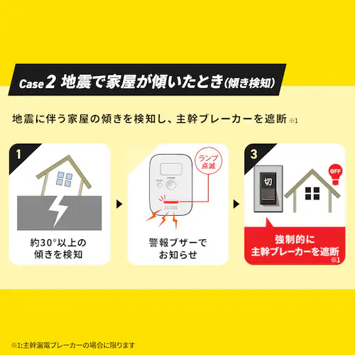 感震ブレーカー ブレーカー遮断タイプ IR-KB-B_9