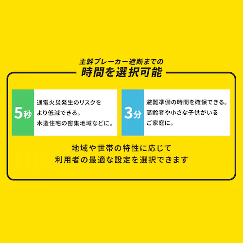 感震ブレーカー ブレーカー遮断タイプ IR-KB-B_11