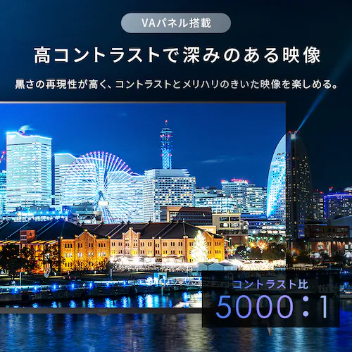 4K スマート液晶テレビ 50V型 LT-50UGX-G1 ブラック_6