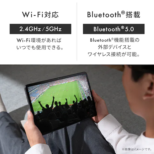 タブレット 11インチ 128GB メインメモリ4GB 8コア LUCA TM12F8W74-KV1H グレー_7
