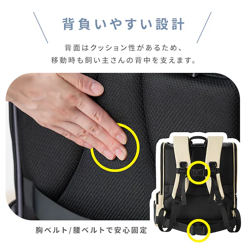 折りたたみファブリックリュック POTR-350A グレー_9