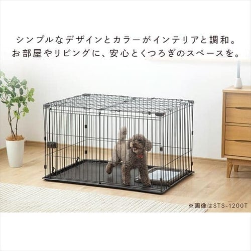た*ま様 小型犬用ケージ P-STN-550 セット 屋根付き】 システムサークル P-STN-550 マットホワイト 1907767