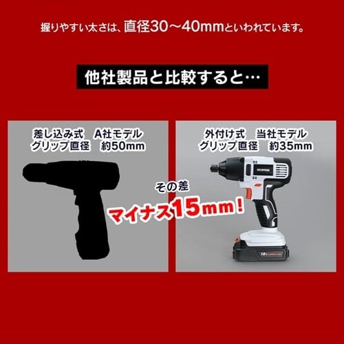  �C���p�N�g�h���C�o�[ 18V �[�d�� �o�b�e���[2�t�� JID160_10