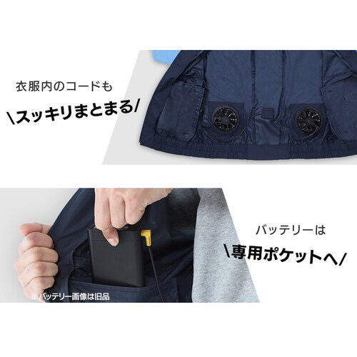 【フルセット】クールウェアWORK 半袖 CHW 全3サイズ 全2色_9