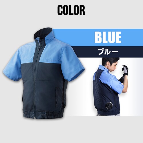 【フルセット】クールウェアWORK 半袖 CHW 全3サイズ 全2色_15