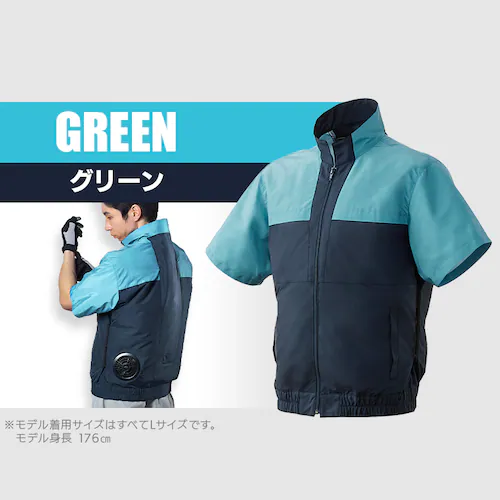 【フルセット】クールウェアWORK 半袖 CHW 全3サイズ 全2色_16