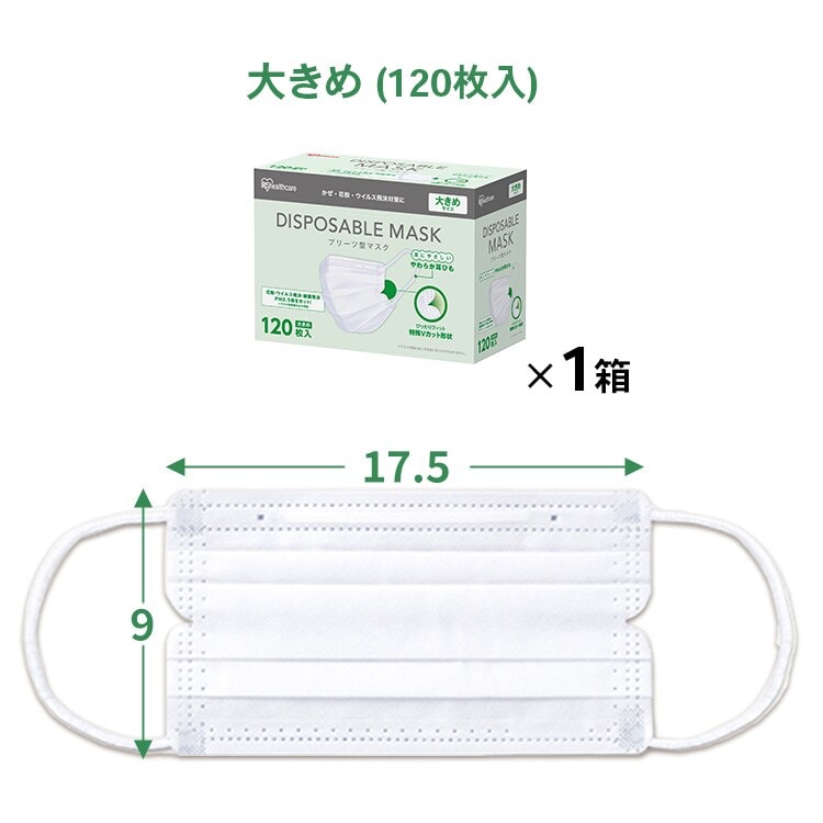 60枚】 ディスポーサブルマスク DISPOSABLE マスク 小さめサイズ 30枚