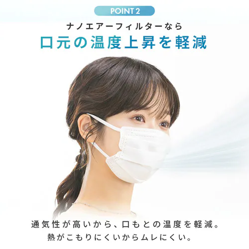 �y30���z  DAILY FIT MASK (���S��4mm) �}�X�N �����߃T�C�Y �i�m�G�A�[�t�B���^�[�v���X_5