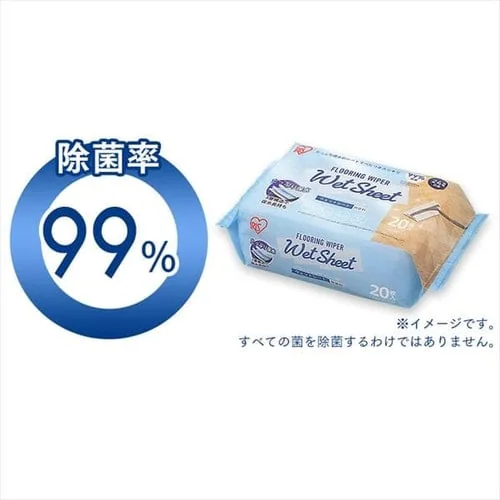 【10個】フローリングワイパー用 ウェットシート FWS−W20_4