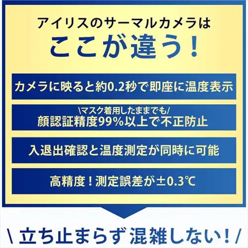 AIサーマルカメラPRO カウンタースタンドセット IRC-F1672DX_3