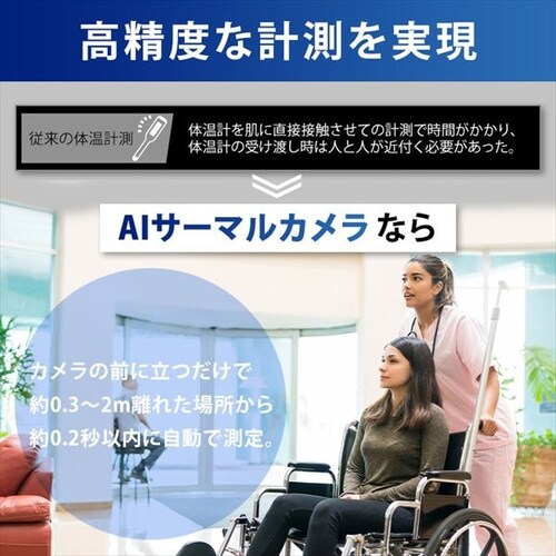 AIサーマルカメラPRO カウンタースタンドセット IRC-F1672DX 1915150