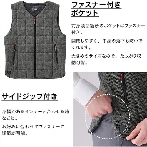 �y�o�b�e���[�Z�b�g�z�c�C�[�h���q�[�g�x�X�g FC21612-NVS �l�C�r�[ S�T�C�Y_16