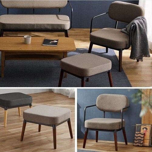 �y2�_�Z�b�g�z�\�t�@ 1�l�|���X�`�[���t���[���\�t�@�{�I�b�g�}�� �Z�b�g MSS �_�[�N�O���[_5