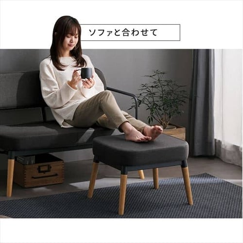 3点セット】ソファ 1人掛け+2人掛け スチールフレームソファ セット