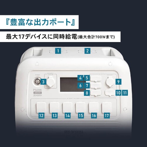 ポータブル電源 PS720AA-W ホワイト 【BLUETTI共同開発】 G103478