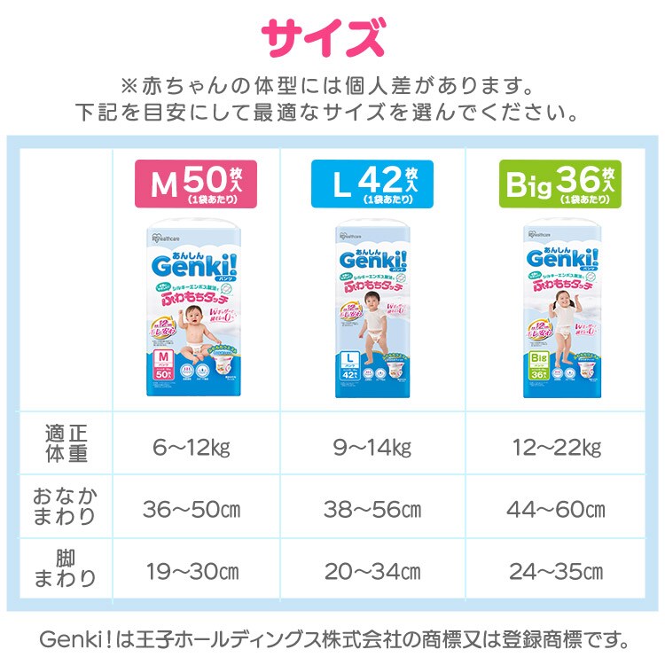 ありしゃん専用ページ】【126枚】ベビーおむつ パンツタイプ Lサイズ