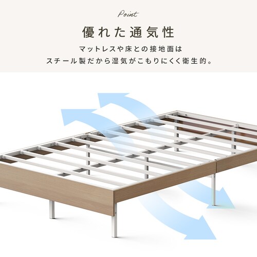 �E�b�h�X�`�[���x�b�h �����o���Z�b�g �{�t�� �V���O�� SBW02-S�^SB-WHK �u���b�N�^�i�`������_6