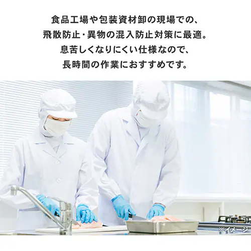 【100枚】 マスク 2層プリーツ ふつうサイズ_4