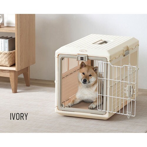 折りたたみペットキャリー FC-670 アイボリー 201497 │アイリス