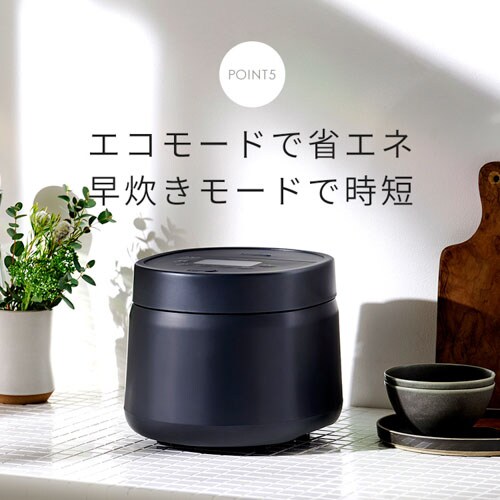 炊飯器 5.5合 マイコン式 SHK-NR110-HA 極厚銅釜 アッシュ 202377