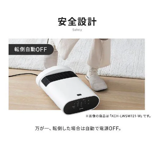 �Z���~�b�N�q�[�^�[ �啗�� ��U�� ���J�� KCH-LDSW121-W �z���C�g_6