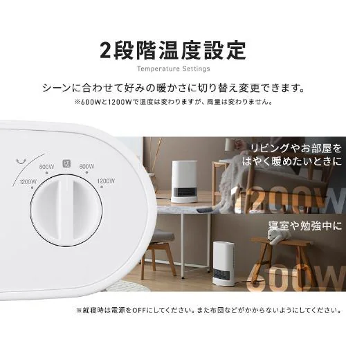 �Z���~�b�N�q�[�^�[ �啗�� ��U�� ���J�� ACH-LDSW12A-W �z���C�g_4