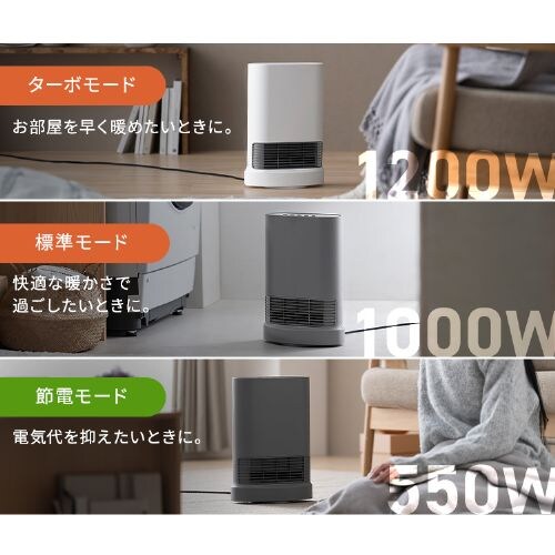 �Z���~�b�N�q�[�^�[ �啗�� ��U�� �����Z���T�[ �ȃG�l ACH-LTSW12A-H �O���[_8