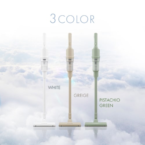 掃除機 コードレス サイクロン Type-C対応 最軽量 SCD-220-W ホワイト