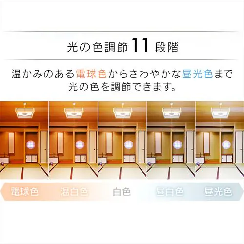 LED ペンダントライト 6畳 調光 調色 工具・工事不要 リモコン付き 5年保証 PL6DL-J2_8