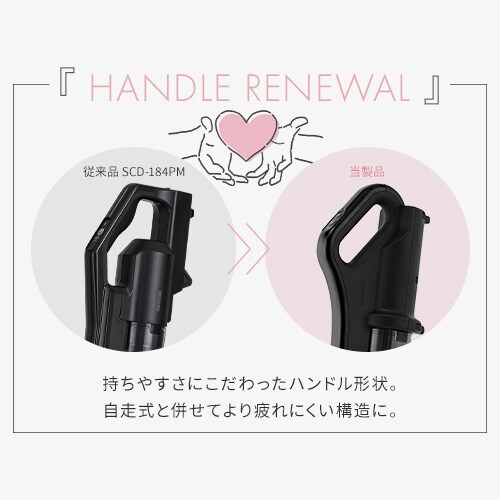 掃除機 コードレス サイクロン 置くだけで充電 自走式 静電モップ SCD