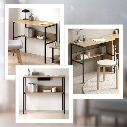 �f�X�N ���r���O�f�X�N HLVD-800 �i�`������/�u���b�N_11