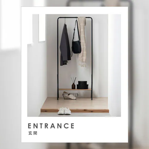 ハンガーラック HPI-640 ナチュラル/ブラック_12