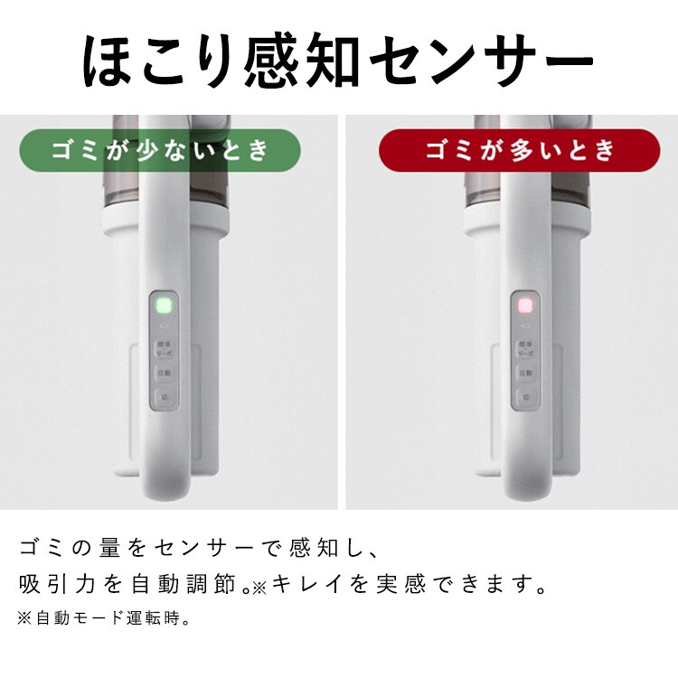 充電式サイクロンスティッククリーナー ゴミ収集ドック付き SCD-124PD