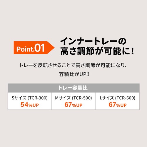 �c�[���P�[�X TCR-600 �u���b�N�^�T���h�x�[�W��_2