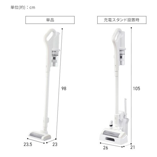  �|���@ �R�[�h���X �T�C�N���� ������ SCD-185PM-WH �z���C�g_17