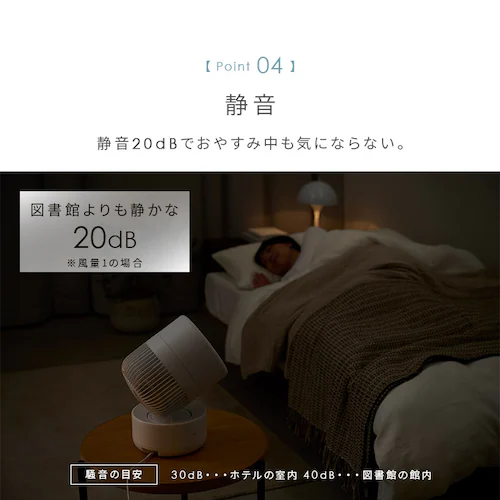 �y�����ې􂢁z�T�[�L�����[�^�[ 32�� DC���[�^�[ �㉺���E��U�� PCF-CD15TECA-W �z���C�g_17